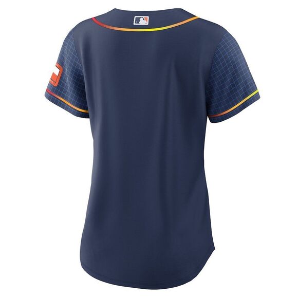 Nike Houston‎ Astros Nike Navy Space City Connect Replica Jersey size XL NWT - Picture 3 of 7